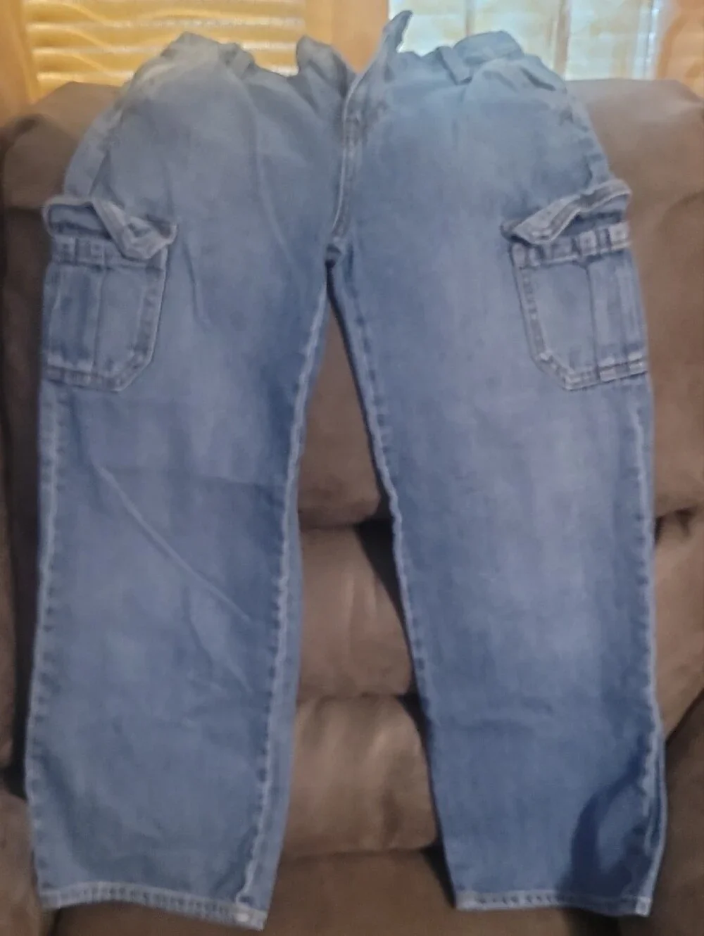 Old Navy Girl's high-rise baggy wide-leg jeans